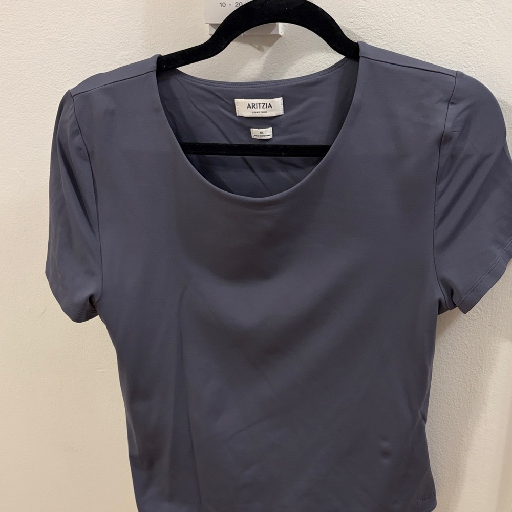 Aritzia Women's Slate Short Sleeve Tee